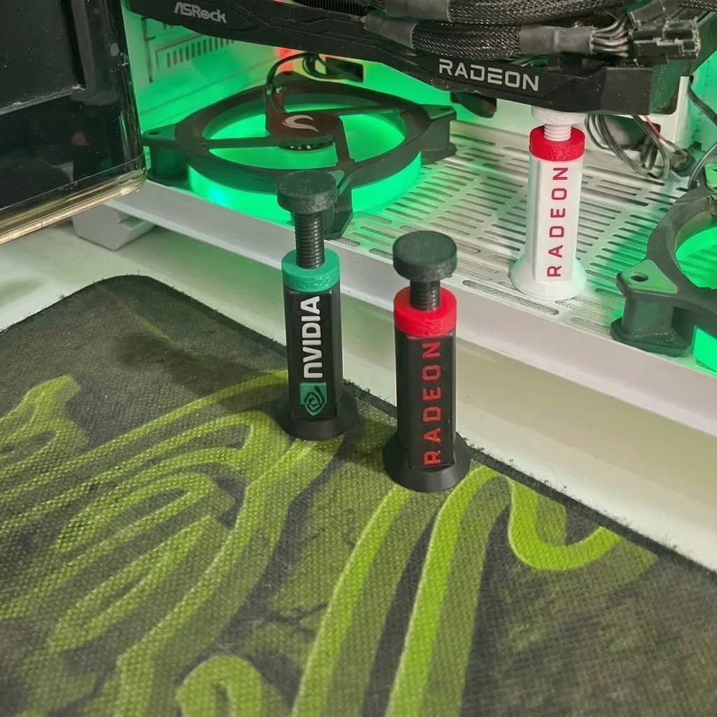 Suporte Para Placa De Vídeo Gpu Ajustavel Nvidia Amd Radeon