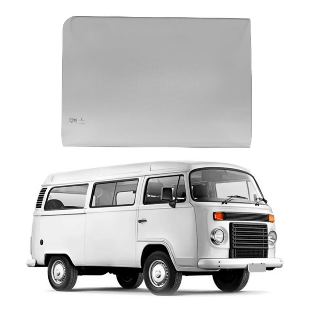 VIDRO PORTA DIANTEIRA DIREITA VW KOMBI INCOLOR