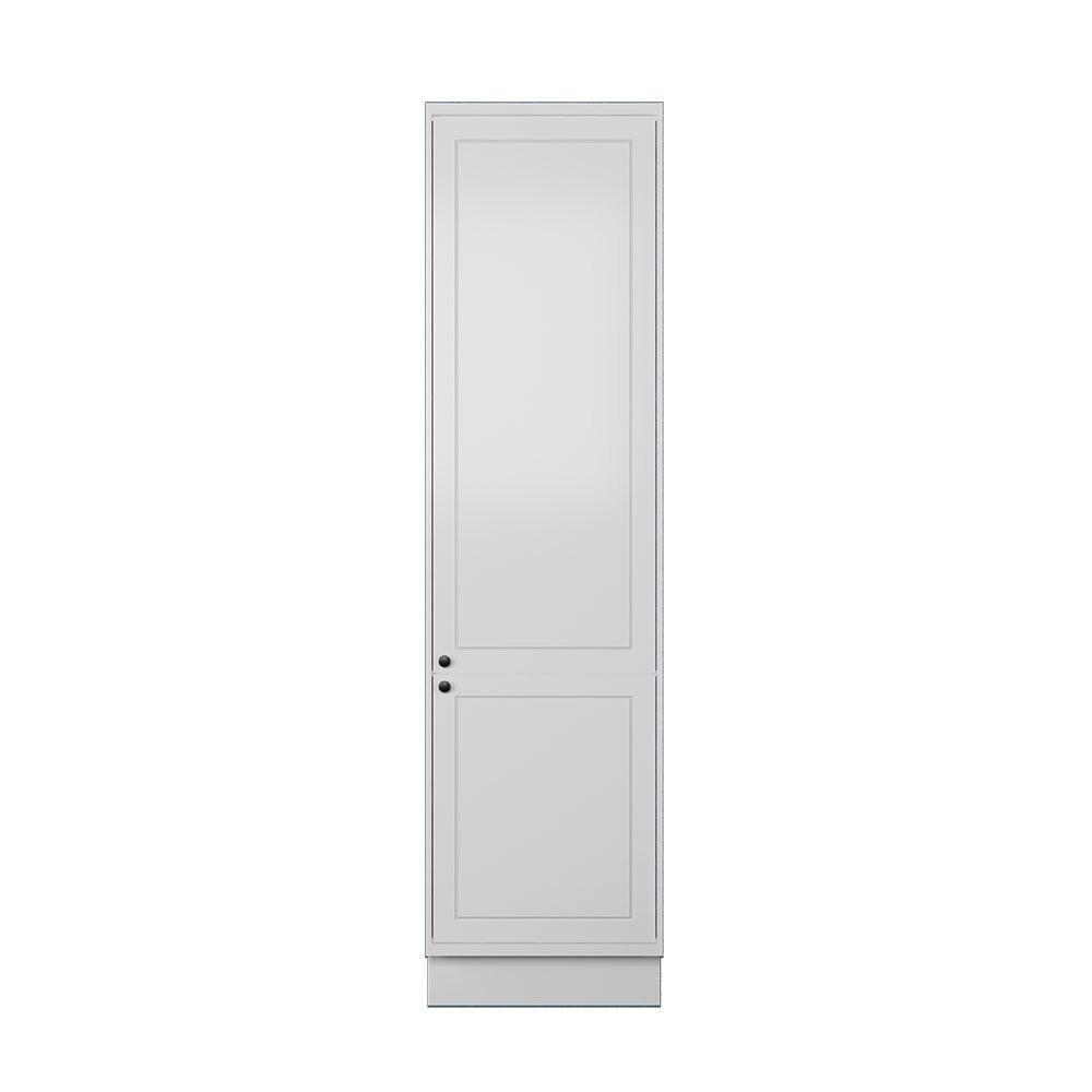 Paneleiro MDF Herval Viana, Branco Ártico, 2 Portas, 60 Cm