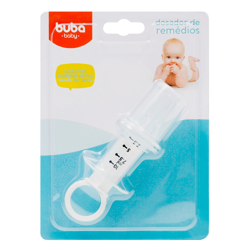 Dosador de Remédios Buba Baby Ref:7556  com 1 Unidade