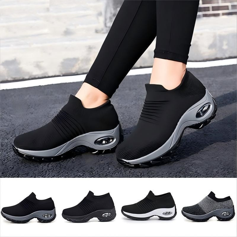 42741 Tênis esportivos casuais femininos / Tênis esportivos de tamanho grande / Tênis com amortecimento a ar 3941