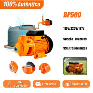 Bomba D'água Periférica 1/2 HP (0,5CV) BP500 Intech 127V/110V/220V Poço Cisterna Irrigação Residencial em Oferta na Shopee