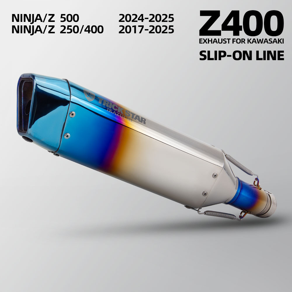 Para Kawasaki Ninja250 Z250 Ninja400 Z400 17-25 Ninja500 Z500 24 Tubo Intermediário De Escape Da Motocicleta Conectar Tr