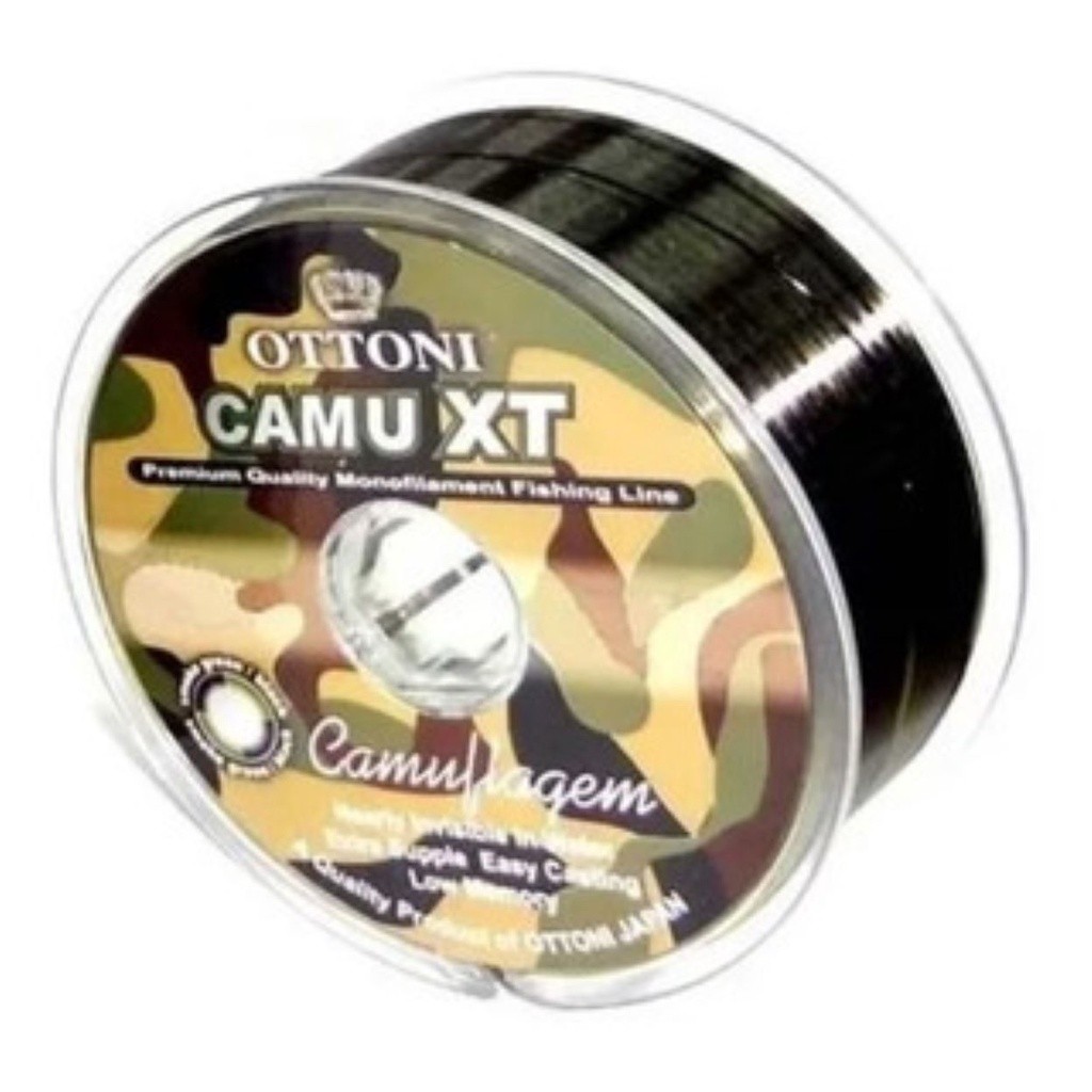 Linha Monofilamento de Nylon Ottoni Camou XT Div. Bitolas