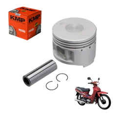 Pistão Yamaha Crypton 105 Std 0.25 0.50 0.75 1.00 Kmp Motor Moto