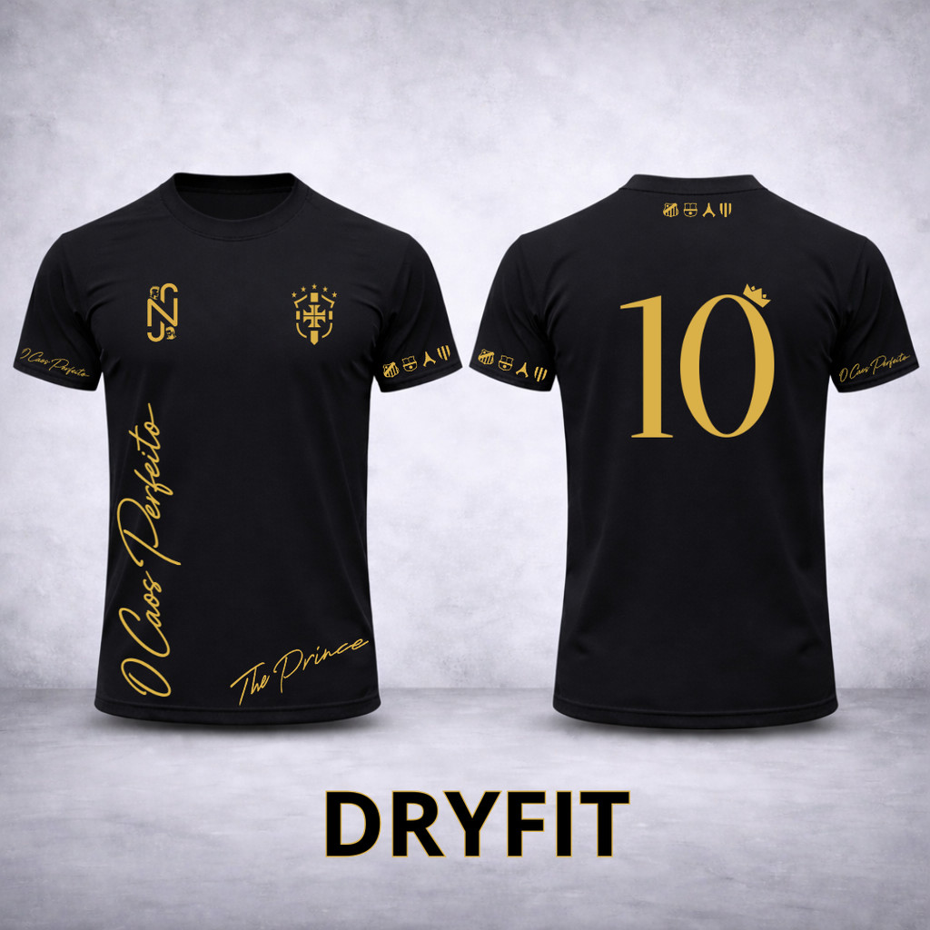 Camisea DRYFIT N.e.y.m.a.r Junior "The Prince" Futebol Copa do mundo 2026