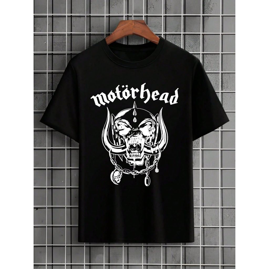 Camiseta Motorhead Banda De Rock Internacional Musica Camisa Blusa Unissex Masculino Feminino 100% Algodão Plus Size