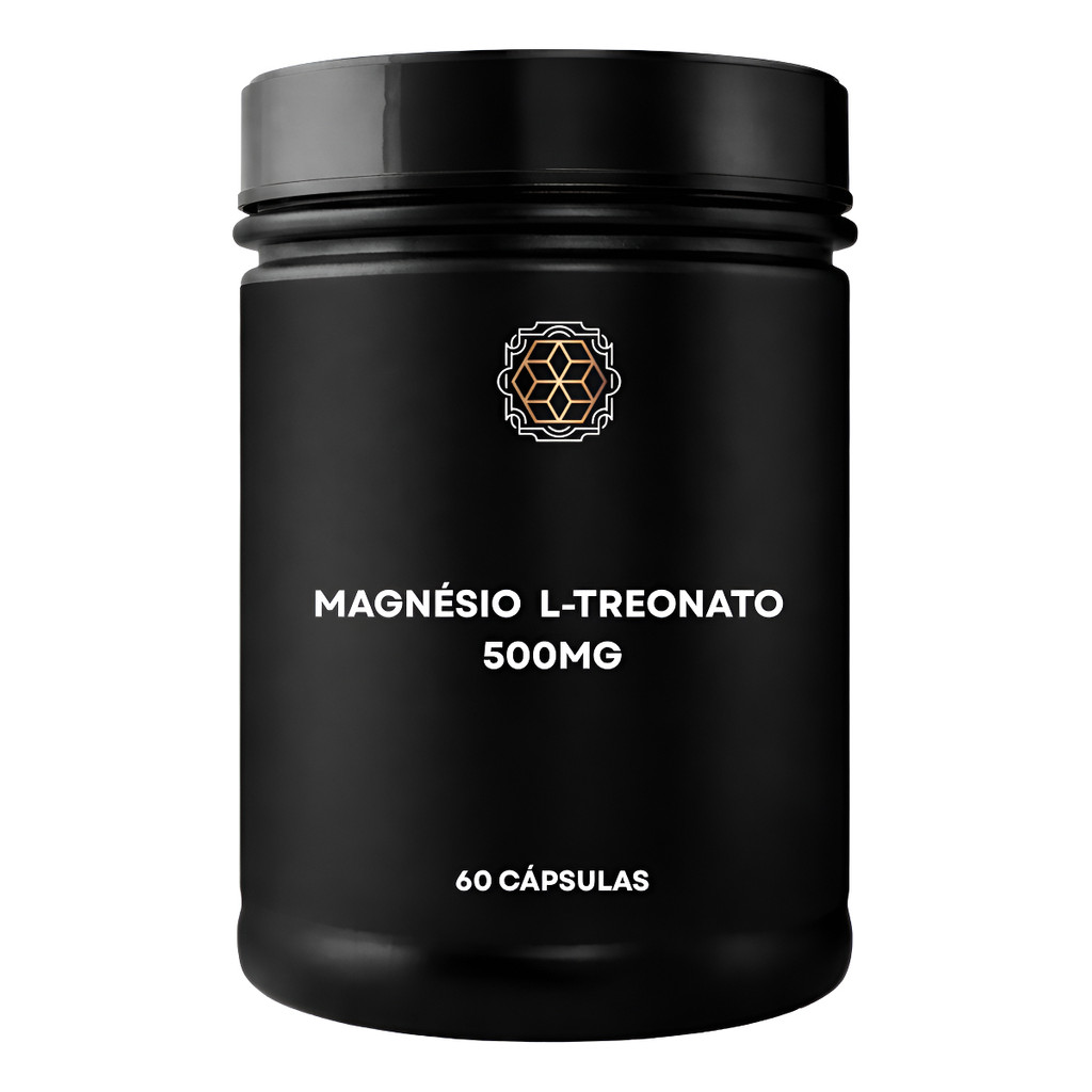 Magnésio L Treonato 500mg 60 Cápsulas Wellbe Pharma Sem Sabor
