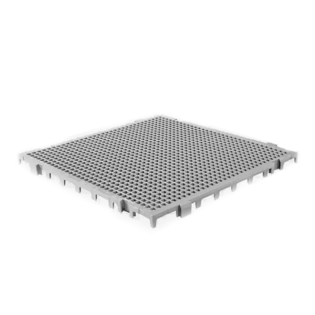 Estrado Plástico Modular 50x50x2,5 - Cinza em Oferta na Shopee