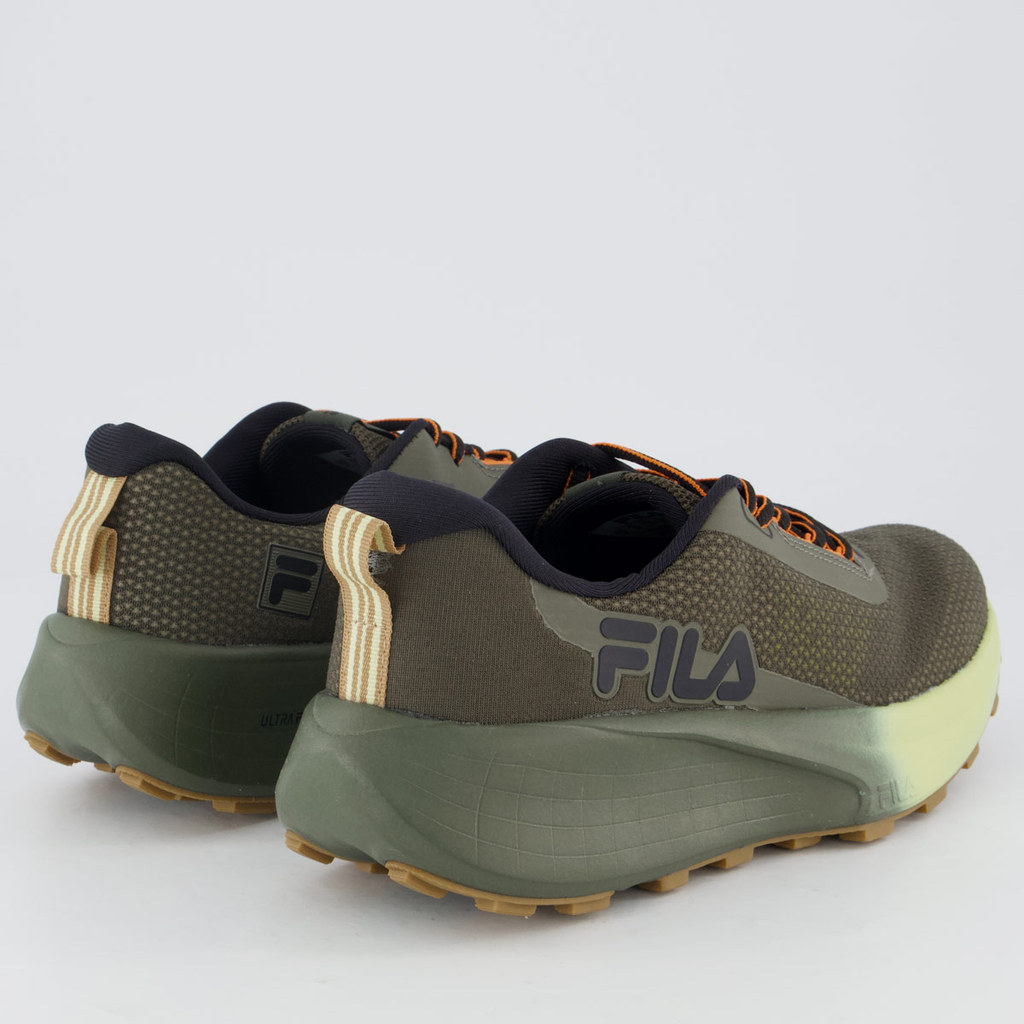 Tenis Fila Skywind Feminino Verde e Preto · foto 2