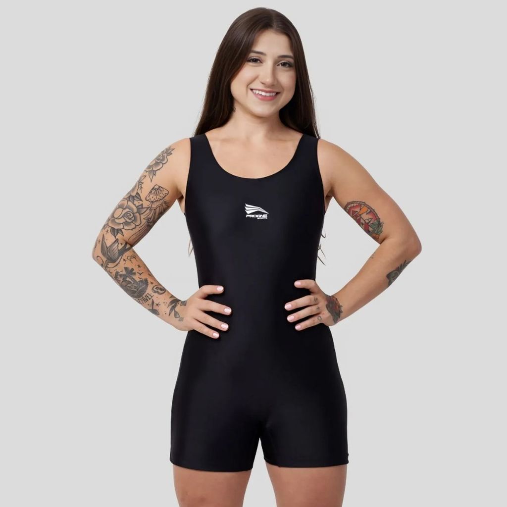 MACAQUINHO DE HIDROGINASTICA E NATAÇÃO PROGNE ADULTO PRETO
