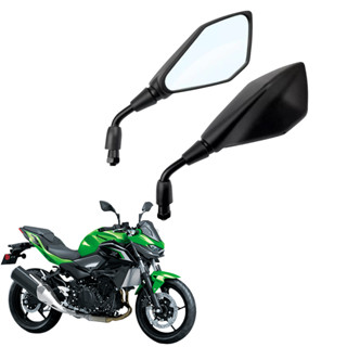 Retrovisor Kawasaki Z400 Z800 Z1000 Haste Curta Lente Convex em Oferta na Shopee