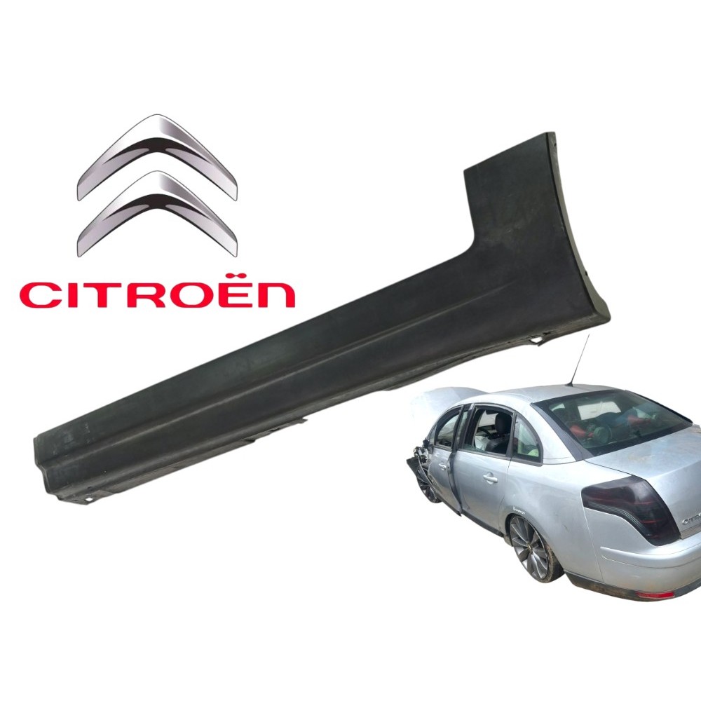 Spoiler Caixa De Ar Traseiro Esquerdo Citroen C4 Pallas 2008 Preto