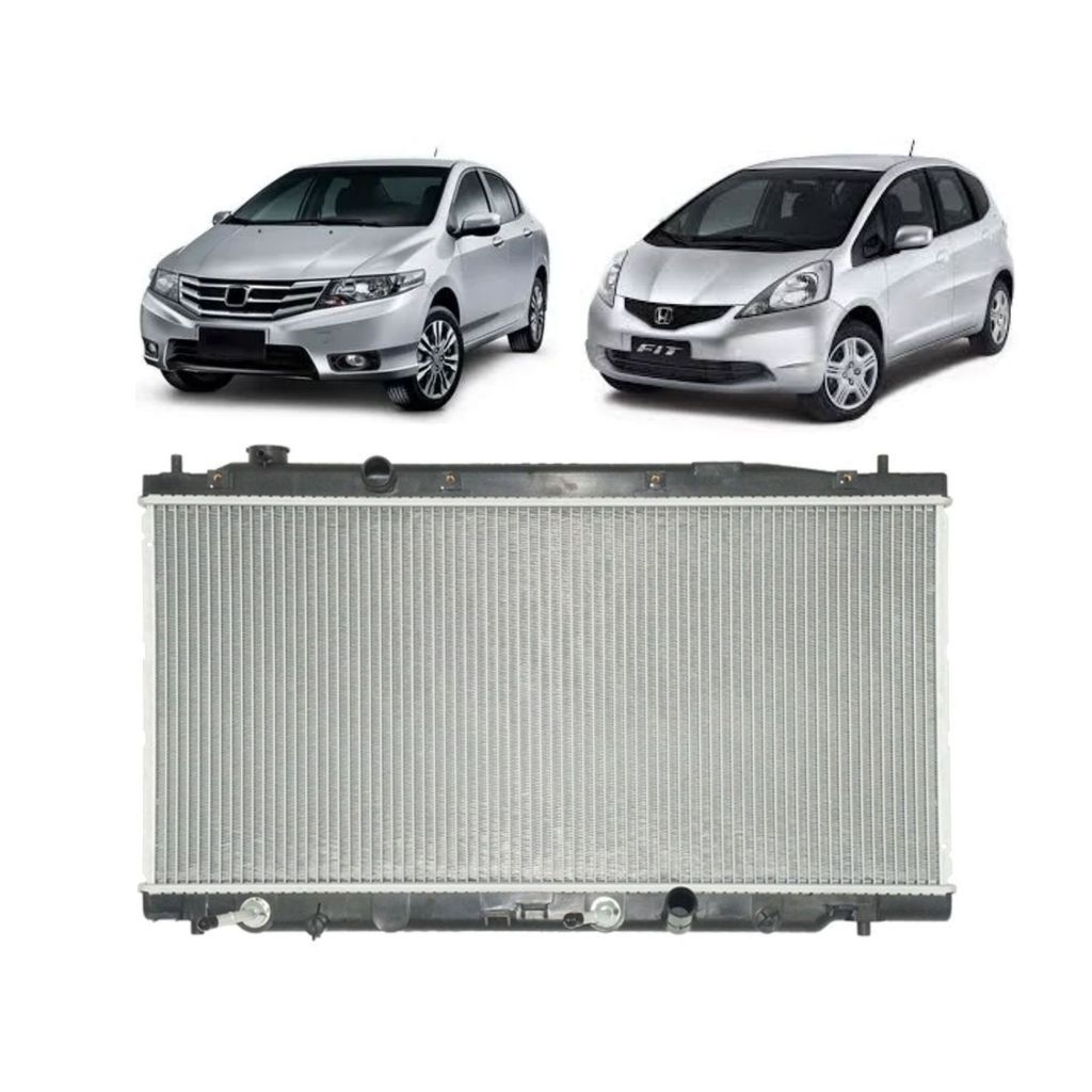 RADIADOR PARA CITY FIT 1.4 1.5 AUTOMATICO 2009 A 2014 VALEO 522218 CD FILIAL CAMPINAS