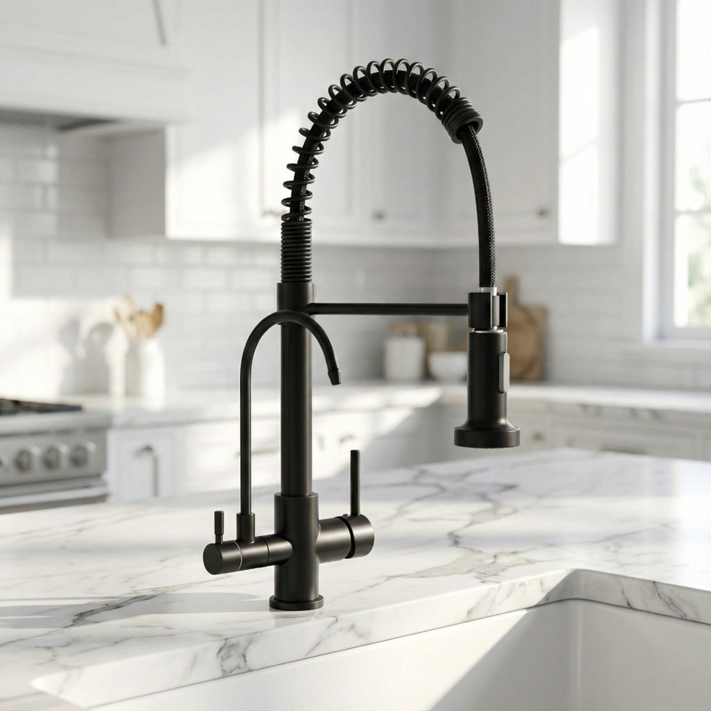 Torneira Cozinha Gourmet Monocomando Black Com Saída Filtro em Oferta na Shopee