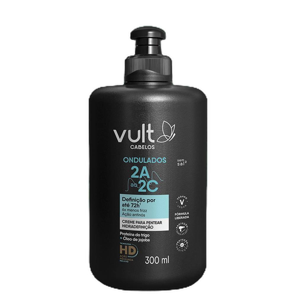 Vult Cabelos Ondulados Creme de Pentear Hidradefinição 300ml