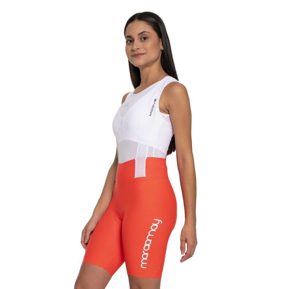 Bretelle Ciclismo Feninino Slim Forro Gel UV50+ Moove | Marcio May Sports