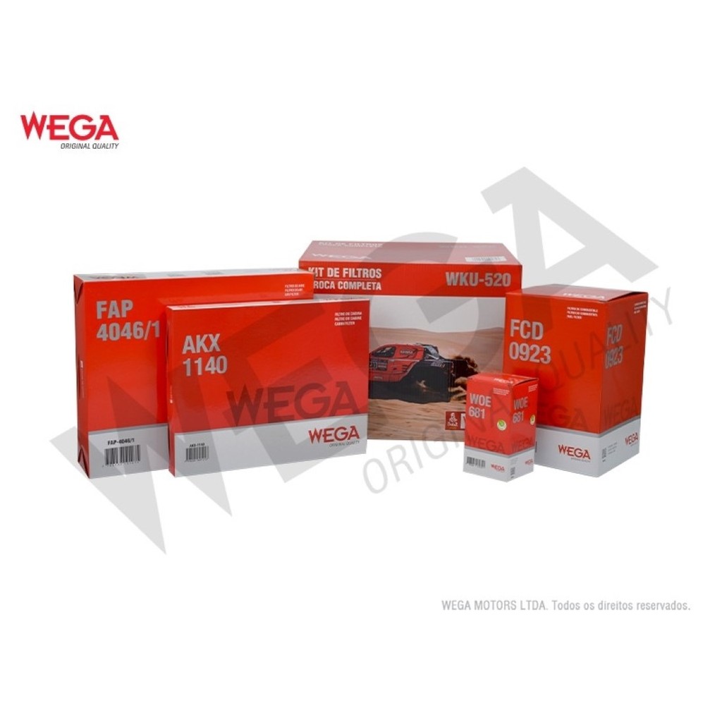Kit Filtros Amarok 2018 A 2021 4x4 Turbo 3.0 V6 24v