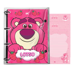 Fichário Universitário PVC Cristal Lotso DAC