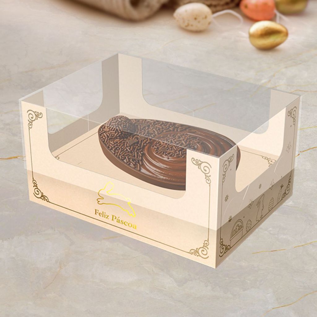 10 CAIXA P/ OVO DE PÁSCOA  AJUSTAVEL 150/250G - PASCOA LUZ 5780 ( IDEIA PÁSCOA 2026 ) em Oferta na Shopee