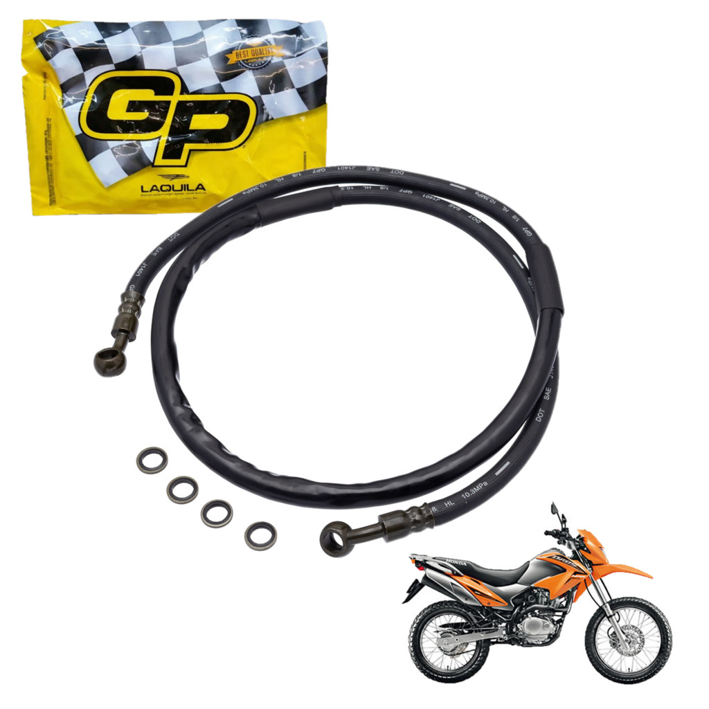 Mangueira Flexivel Do Freio Diant. Bros 150 Esd 2003/2015 Gp7 Original