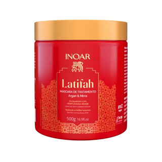 Inoar Latifah Máscara Argan E Mirra 500g em Oferta na Shopee