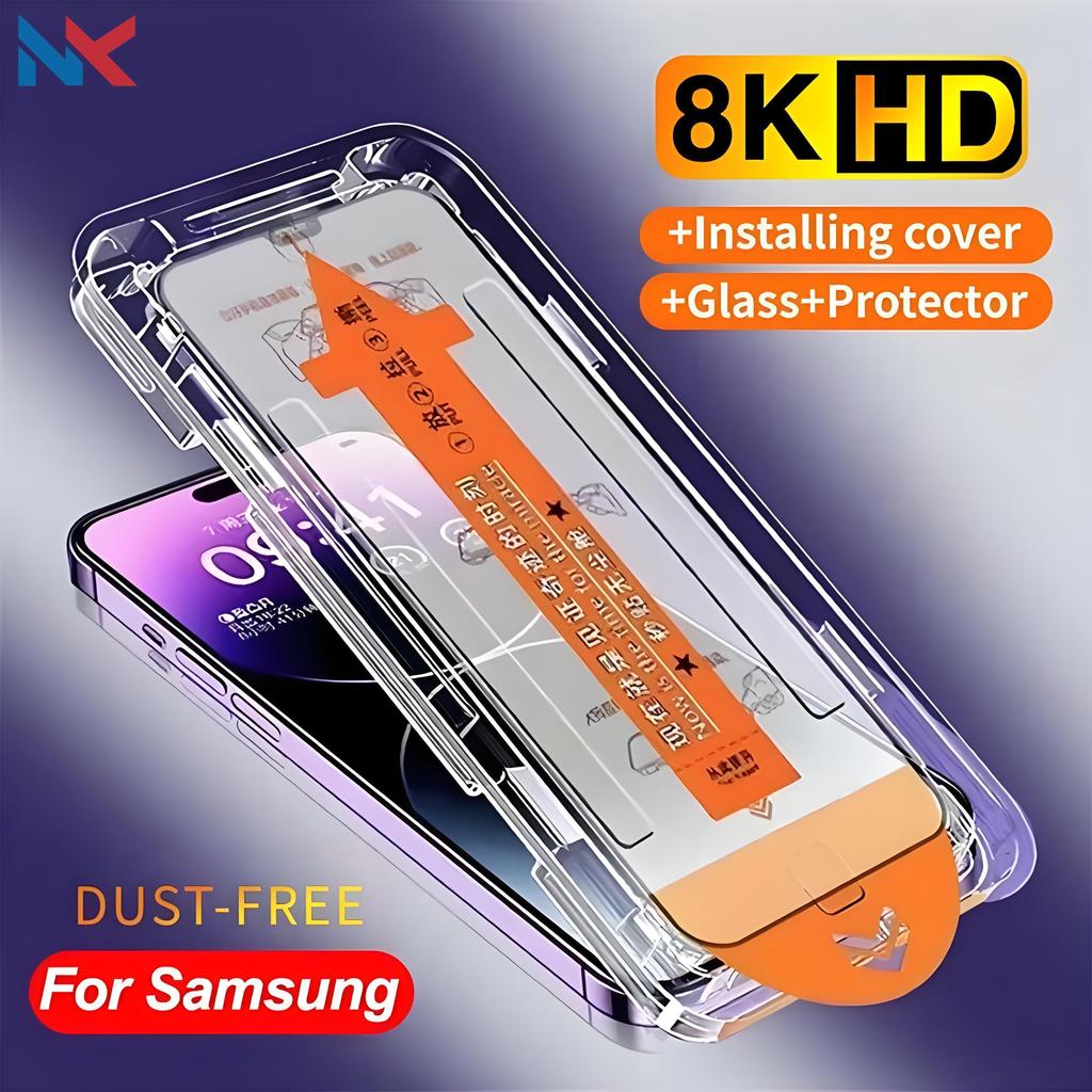 Filme De Vidro Temperado Anti-Espião 8K HD Para Samsung A07 A17 A06 A16 A56 A36 A35 A55 A15 A54 A15 Automático Livre De 