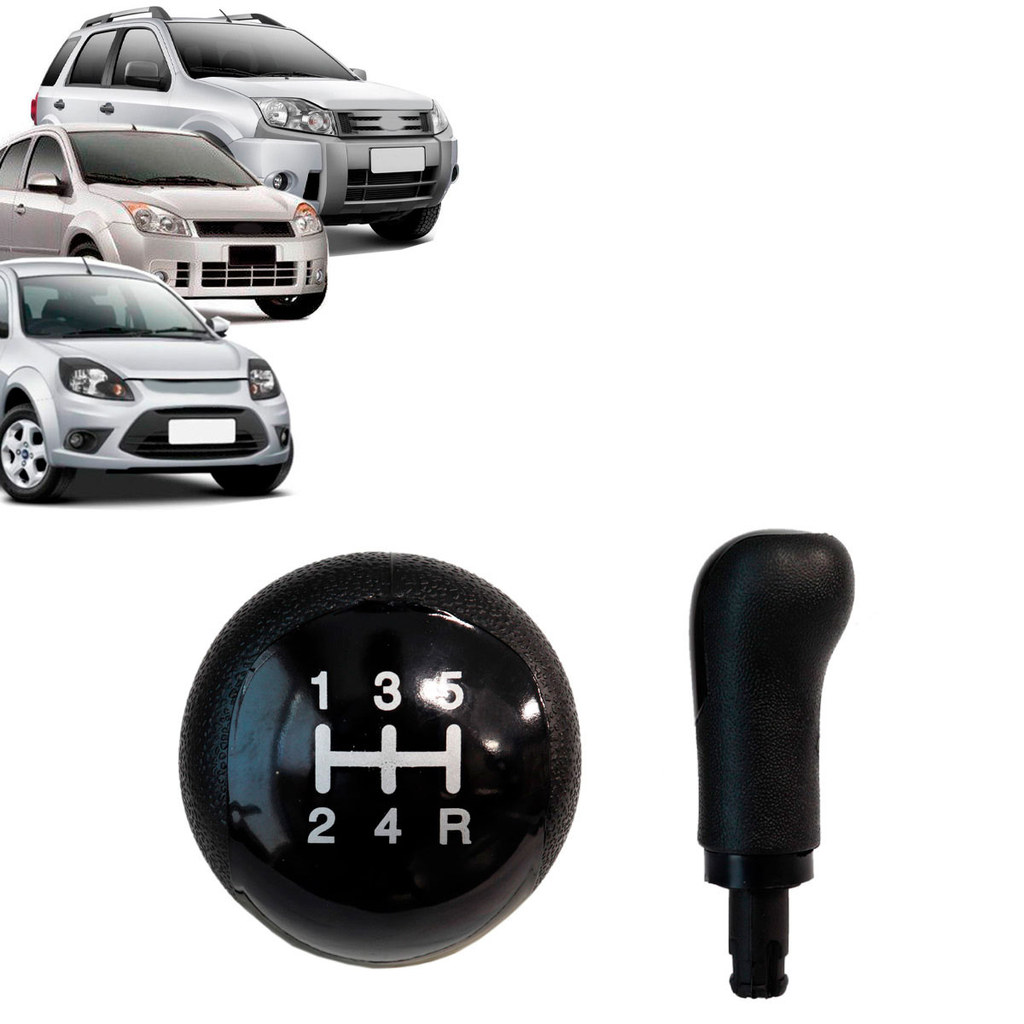 Manopla de Câmbio Para Carro Fiesta 2008 Até 2014 Ka 2008 Até 2013 Ecosport 2008 Até 2012 em Oferta na Shopee