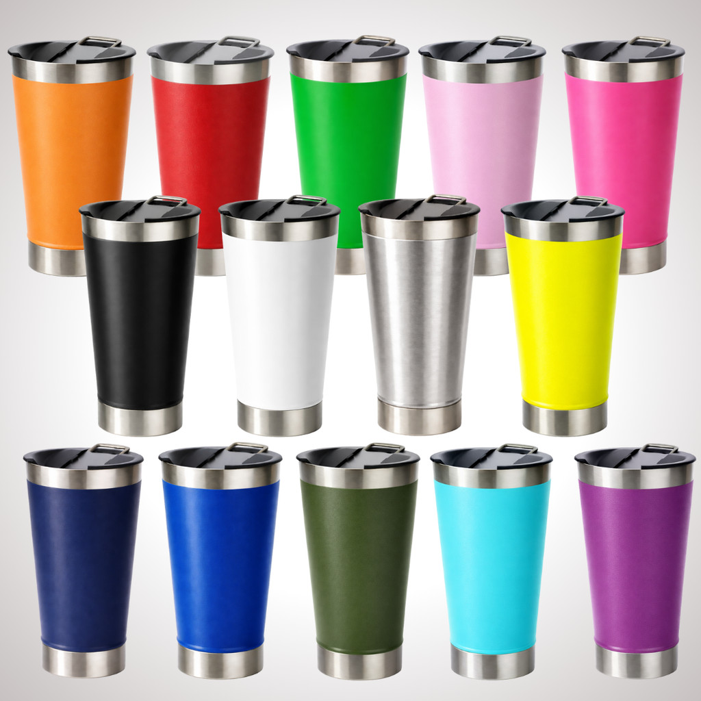 Copo Térmico Inox 473ml com Tampa e Abridor de Latas e Garrafas para Cerveja e Café em Oferta na Shopee