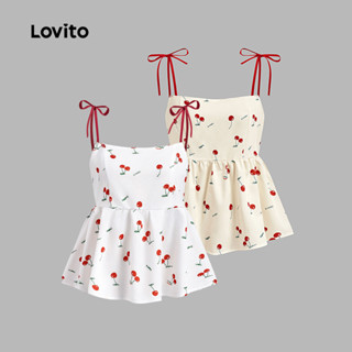 Top Fofo Ditsy Floral Lace Up Regata De Verão/Primavera Para Mulheres L125AD255 em Oferta na Shopee