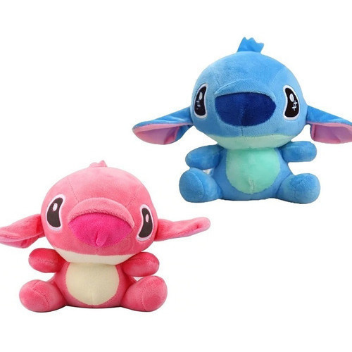 2 Pelúcias Lilo E Stitch Boneco Angel Kit Boneco