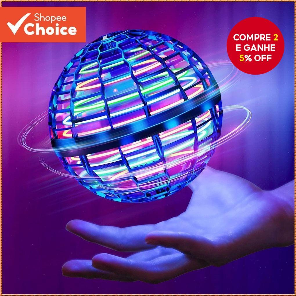 UFO Indução Inteligente Boomerang Bola Mágica Voadora Levitação Dedo Luz Brinquedos Ao Ar Livre Das Crianças em Oferta na Shopee