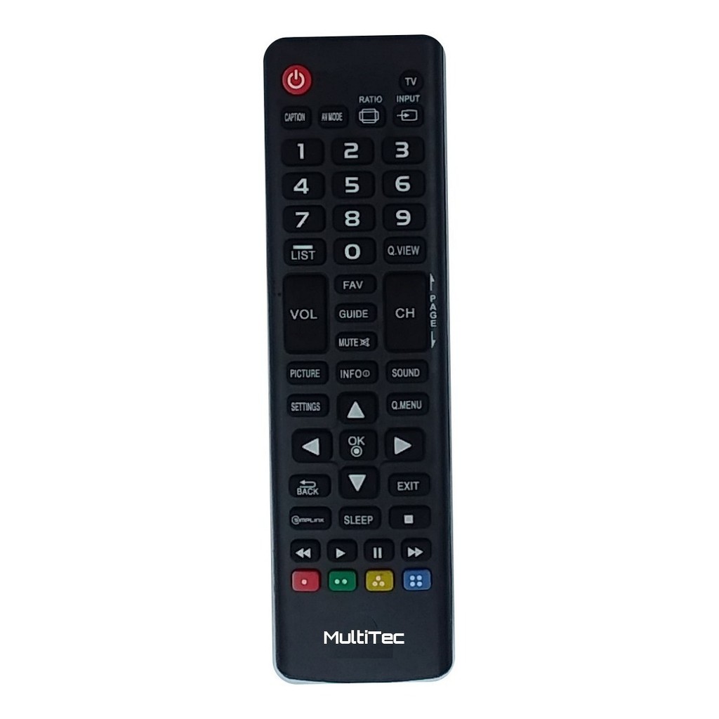 Controle Remoto Compativel Tv Lg Modelo  32lb550b 42lb5500 49lb5500 Lcd Led