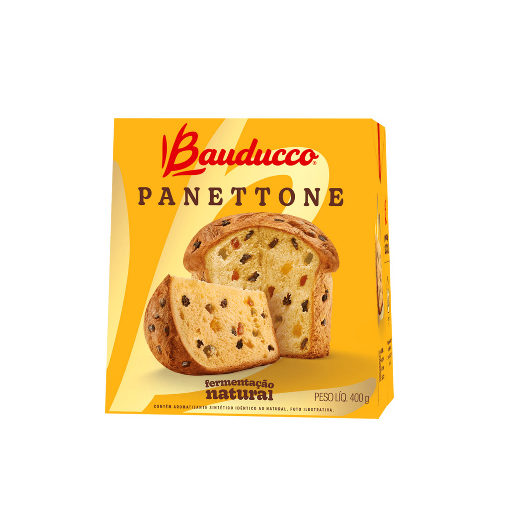 Panettone com Frutas Cristalizadas 400g Bauducco