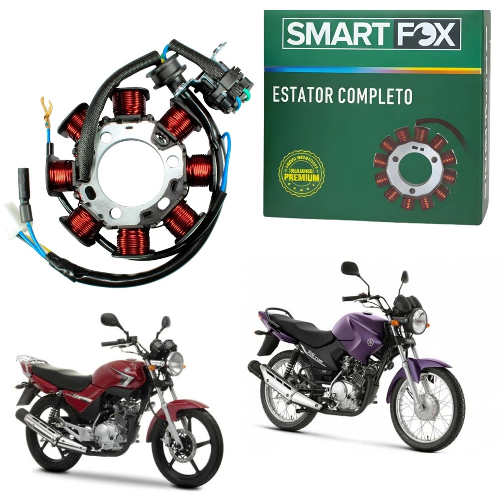 ESTATOR BOBINA MAGNETO PULSO COMPLETO SMARTFOX YAMAHA YBR 125 FACTOR 125 XTZ 125