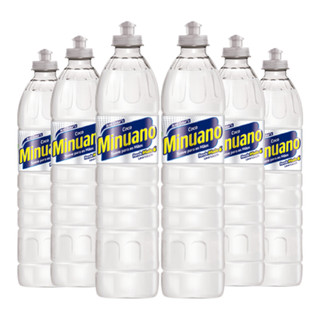 Kit 6 Detergente Lava Louças Minuano Coco 500ml