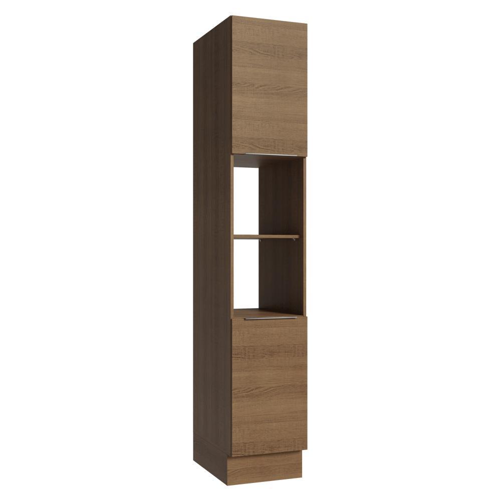 Paneleiro 40 cm 2 Portas e 2 Nichos Rustic Stella Madesa