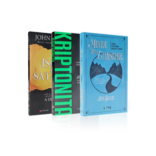 BOX 3 Livros John Bevere | A Isca de Satanás, Kriptonita, Movido pela Eternidade em Oferta na Shopee