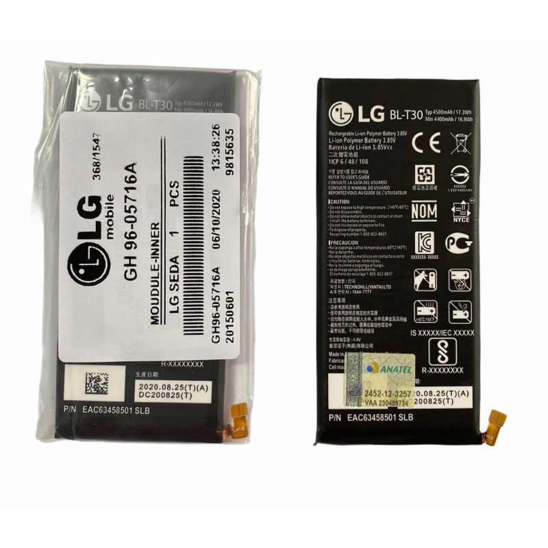 Bateria LG K10 Power M320 M320TV BL-T30 Original Lacrada Premium