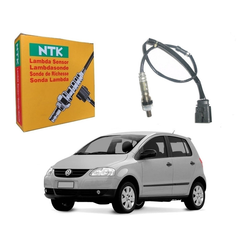 Sonda Lambda Pre Catalisador Ntk Fox 1.0 Flex 2003 A 2008