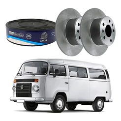 Disco Freio Dianteiro Solido Mds Vw Kombi 1.4 2006 A 2014