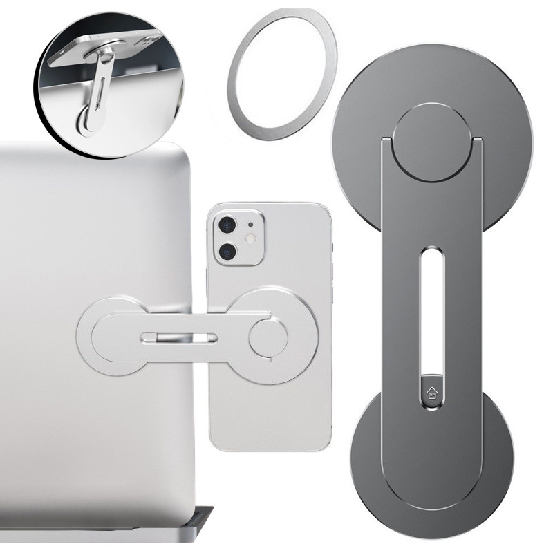 Suporte Magnético P/ IPhone Android Notebook Monitor Magsafe Alta Qualidade em Oferta na Shopee