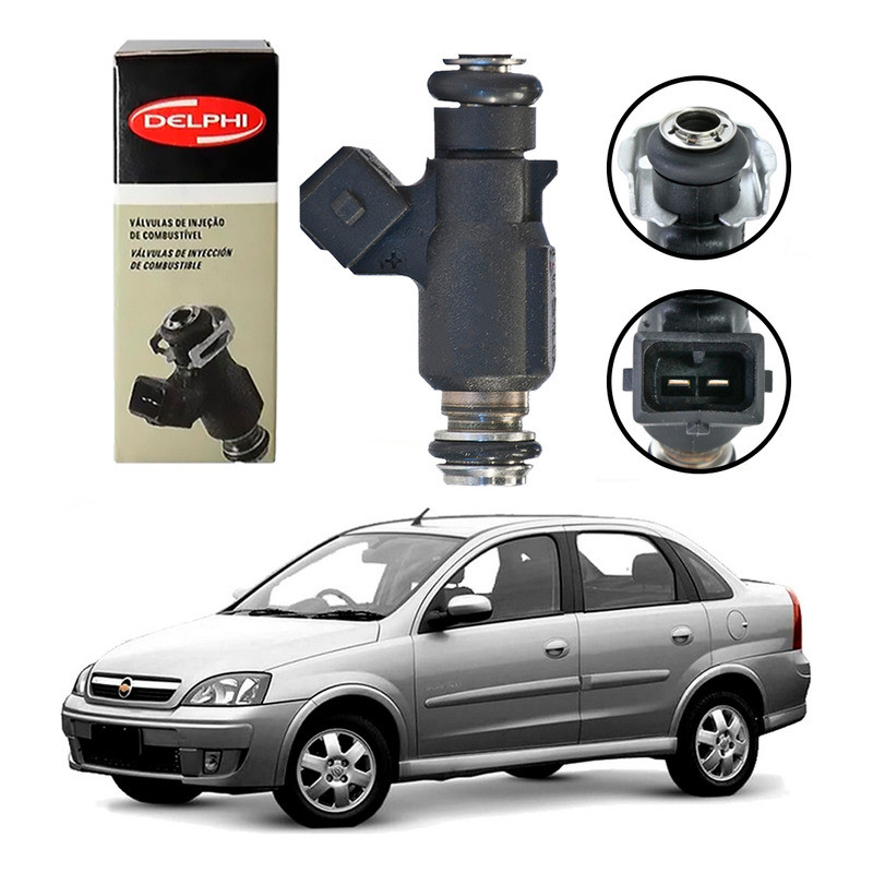 Bico Injetor Delphi Corsa Sedan 1.8 8v 2003 A 2009