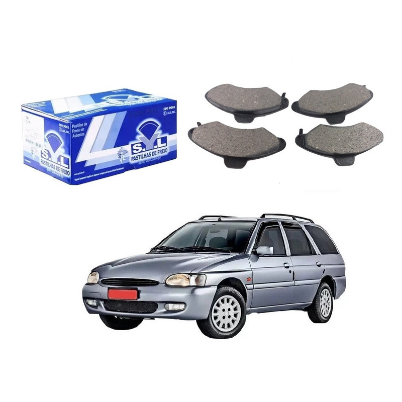Pastilha Freio Dianteira Escort Sw 1.8 1997 A 2000