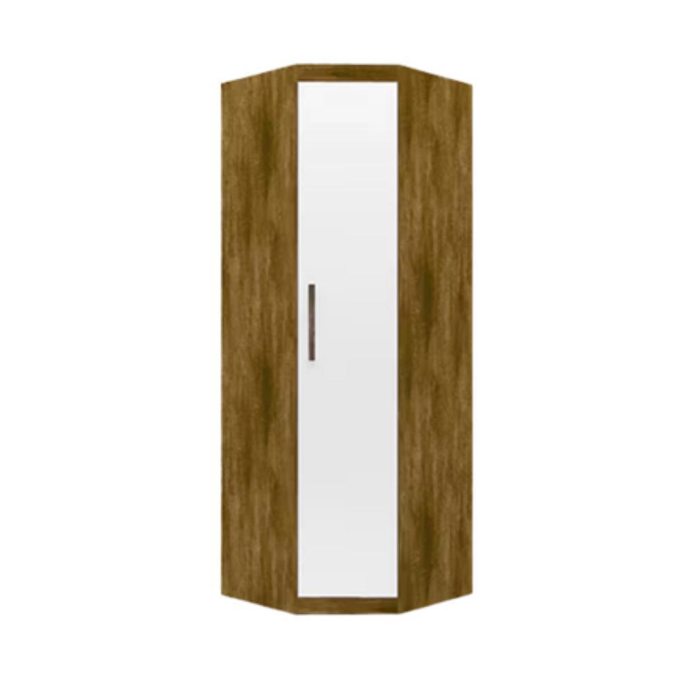 Modulo Ja Georgia Armário De Canto Jequitibá / Off White em Oferta na Shopee