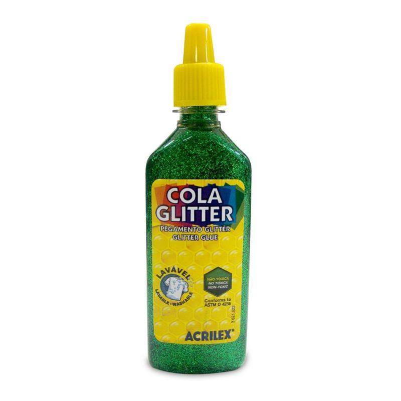 Cola glitter 23g verde 206 Acrilex