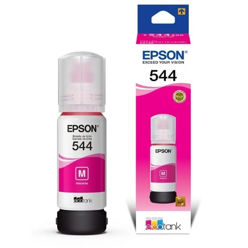 Refil Tinta  T544320 T544 Magenta    L3150 L3110 L5190 L3250 L3210 5190 3150 3110  Original 65ml
