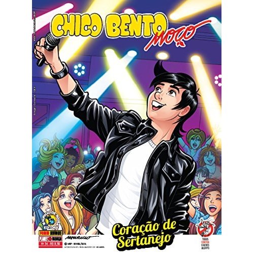 Livro Chico Bento Moço Coração de Sertanejo Volume 34 de Mauricio De Sousa 7806292