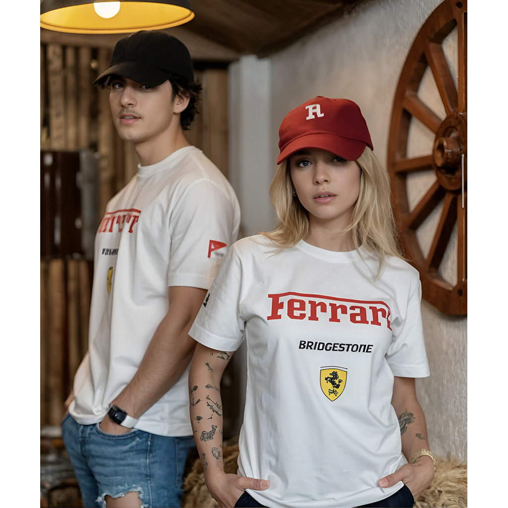 Camiseta Unissex F1 Formula1 Ferrari Algodão Fio 30.1 Oferta