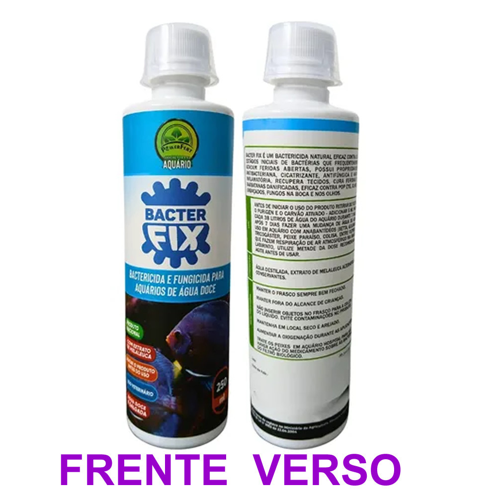 POWERFERT BACTER FIX BACTERICIDA E FUNGICIDA 100ML